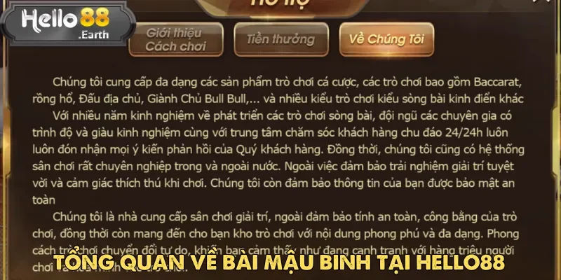 Bài Mậu Binh – Game Cá Cược Đổi Thưởng Hot Nhất Châu Á 1 Bài Mậu Binh phổ biến trong cộng đồng người chơi tại Việt Nam hiện nay
