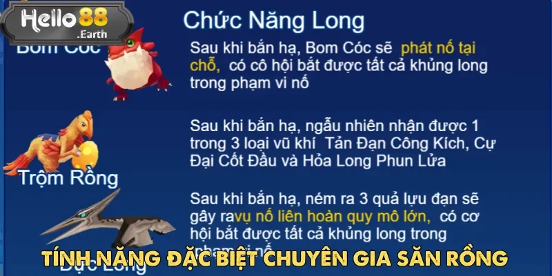 Chuyên Gia Săn Rồng – Cuộc săn bá đạo tại Hello88 4 Chuyên Gia Săn Rồng mang lại trải nghiệm thú vị trong mỗi lần ra đạn