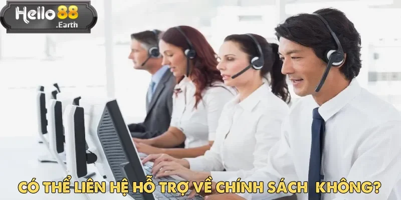 Tham khảo các kênh liên hệ để hỗ trợ về điều khoản sử dụng Hello88