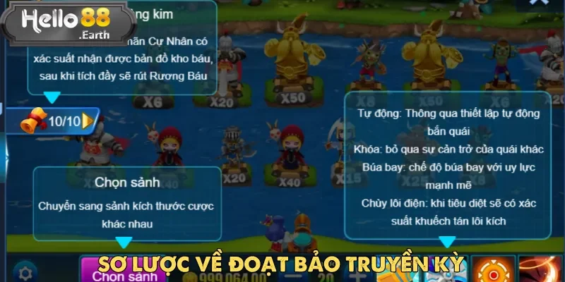 Đoạt Bảo Truyền Kỳ – Game kho báu hấp dẫn tại Hello88 1 Đoạt Bảo Truyền Kỳ nhanh chóng được hội viên Hello88 quan tâm lựa chọn