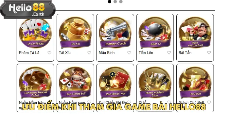 Game bài Hello88 tạo nên sức hút khó cưỡng đối với cộng đồng Đông Nam Á