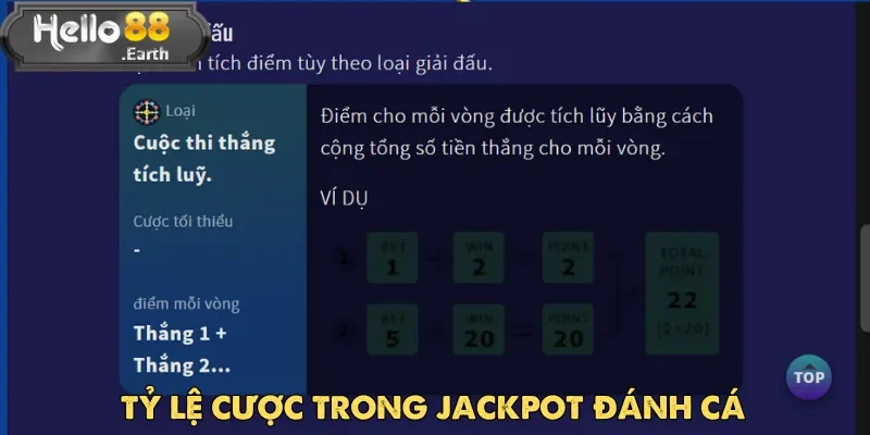 Jackpot Đánh Cá tại Hello88 – Săn Thưởng Cực Đã 4 Người chơi Jackpot Đánh Cá nên nắm rõ mức cược và tỷ lệ thưởng tương ứng