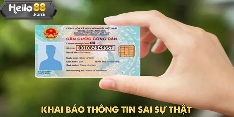 Miễn Trừ Trách Nhiệm Hello88 Cần Thiết Cho Thành Viên 3 Miễn trừ trách nhiệm Hello88 khi người chơi khai báo thông tin sai lệch