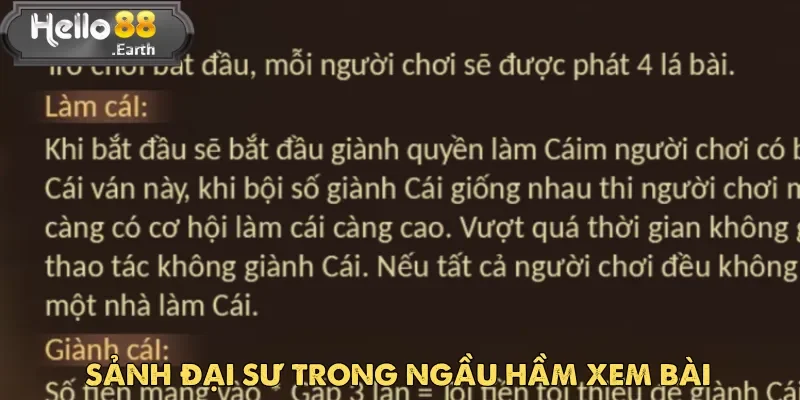 Ngầu Hầm Xem Bài – Đỉnh Cao Chiến Thuật Tại Hello88 3 Sảnh Đại Sư chỉ dành cho người chơi Ngầu Hầm Xem Bài dày dạn kinh nghiệm