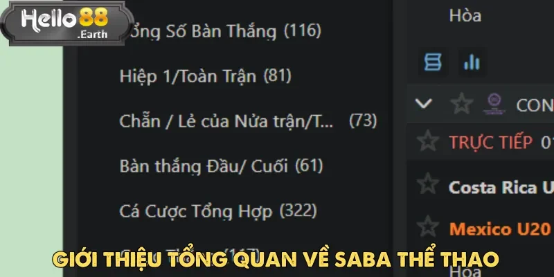 Saba thể thao là sảnh game uy tín đến từ thị trường Philippines