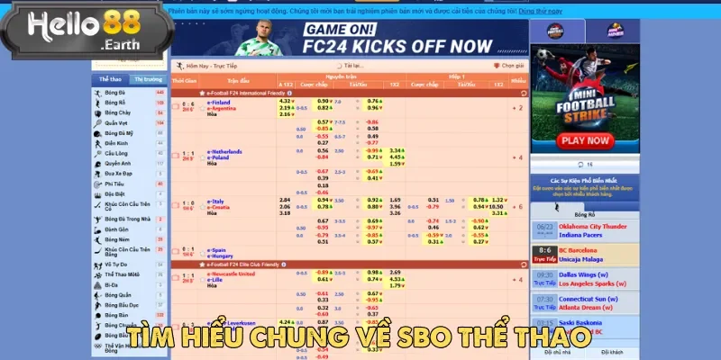 SBO Thể Thao - Sảnh Game Đỉnh Cao Nhất Thị Trường 2025 1 SBO thể thao là nền tảng cá cược đổi thưởng trực tuyến hiện đại