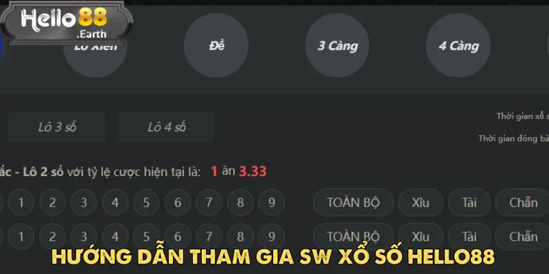 SW Xổ Số – Sảnh Cá Cược Công Nghệ Cao Nhất Năm 2025 4 Người chơi cần thực hiện đầy đủ các bước đăng ký để tham gia SW xổ số