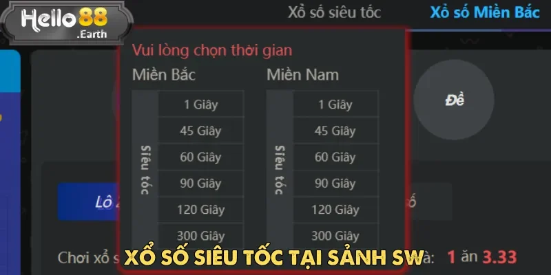 SW Xổ Số – Sảnh Cá Cược Công Nghệ Cao Nhất Năm 2025 3 Lô đề siêu tốc là hình thức cá cược SW xổ số nổi bật mang tính giải trí cao