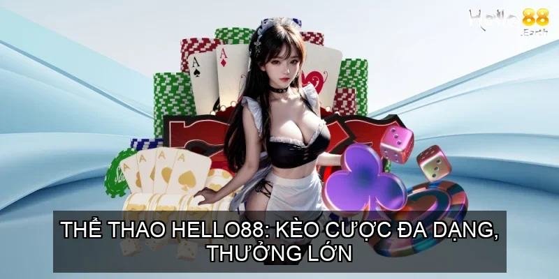 Thể Thao Hello88 com: Kèo Cược Đa Dạng, Thưởng Lớn